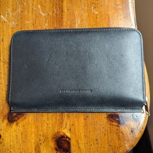Alexander Wang Cowhide Leather Bar Wallet